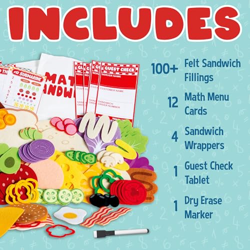 Math Sandwich Juego de Mesa para Niños 3+ miniatura 3
