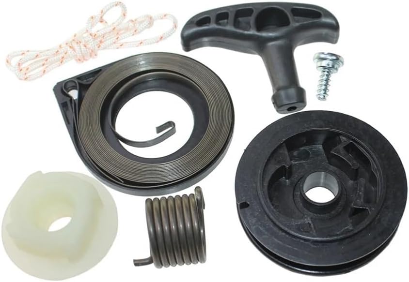 TMLbhSEZ Recoil Starter Pulley,Rewind Spring,Rope Fit for CS-260T CS-260TES CS-2600ES CS-270TES CS-271T CS-280TES CS-281WES P022006220