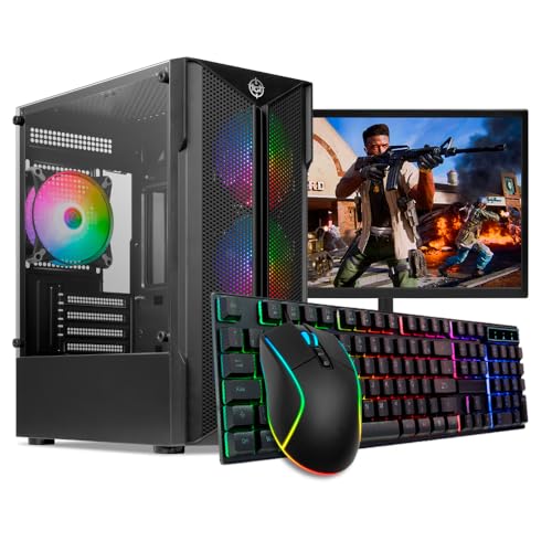 PC Gamer Completo, Intel Core i5, GT 610 2GB, 16GB DE RAM, SSD 24...