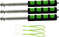 Vista 28 de Othmro 4 punteros telescópicos huecos para profesores, puntero de enseñanza para aula, puntero retráctil de mano de metal de longitud extendida