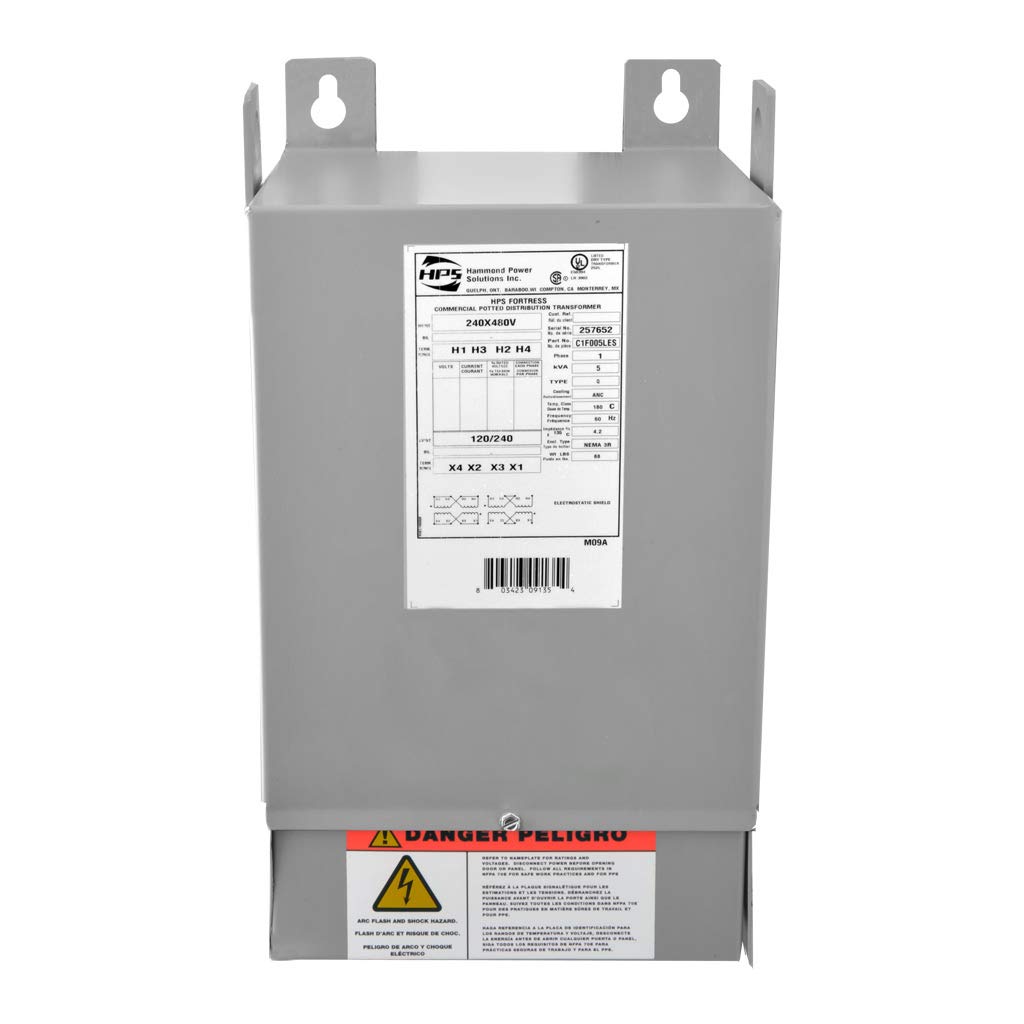 Amazon.com: HAMMOND POWER SOLUTIONS C1F005LES 1 PHASE, 120/240 VAC
