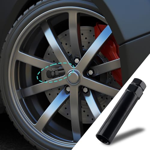 Image of 7 Spline Lug Nut Socket,Wheel Lock Key Removal Tool,Replacement for Aftermarket 7Spline Lug Nuts for 19 mm (3 /4 Inch) & 21 mm (13 /16 Inch) Hex Socket Wrench (7 Spline)