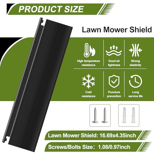 Rvanv Mower Flap - Product Size