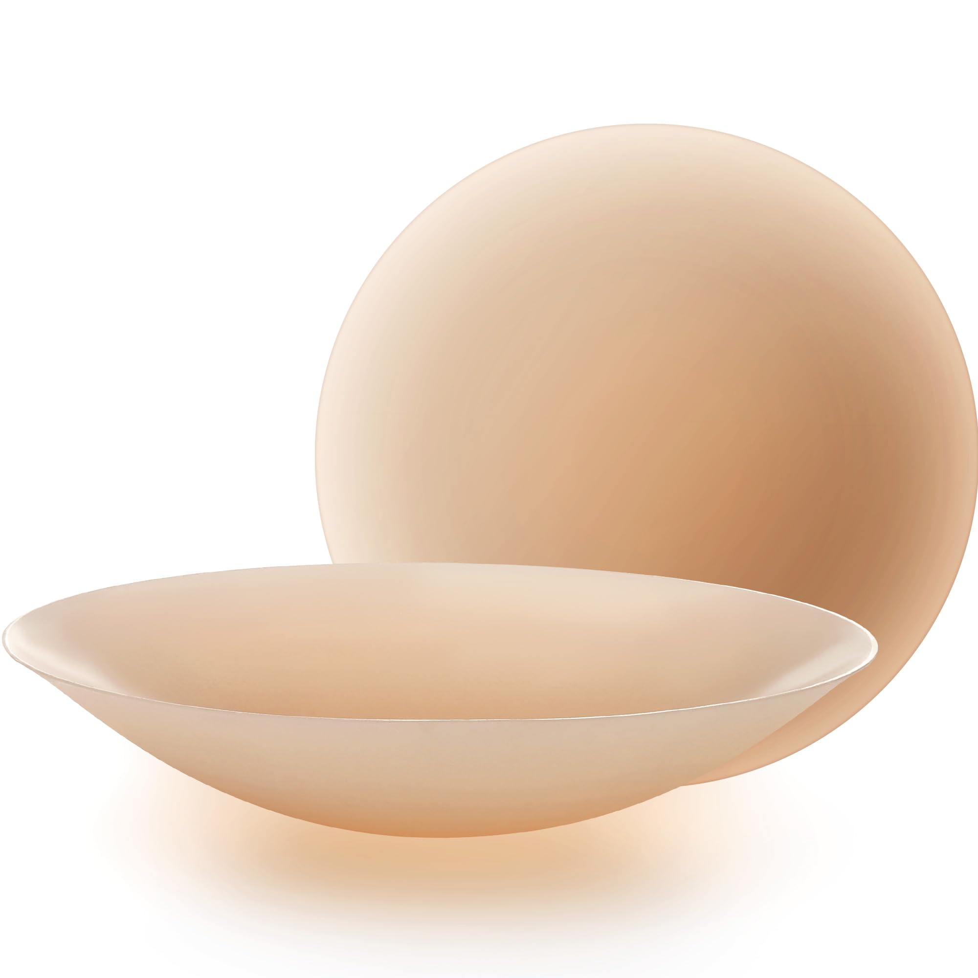 Nipple Cover Breast Pasties Comfortable Self Adhesive Breast Covers Pads 8cm Neutral Color Skin-image-29