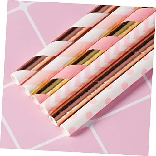 Ipetboom 150 pitillos de papel biodegradables para fiestas miniatura 6