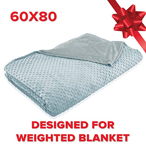Soft Touch Weighted Blanket Cover - Duvet Cover ONLY - 60 x 80
