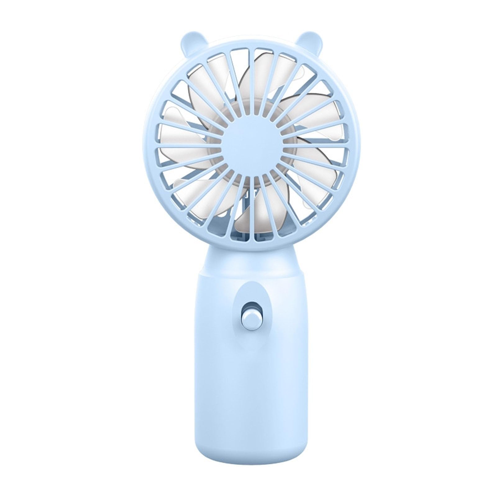 Handheld Fan - Rechargeable Pocket Fan, Portable Fan for Travel, Lightweight Small Desk Fan for Commute Office (Blue)
