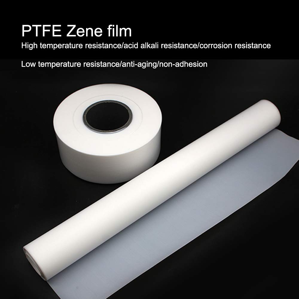 Arkusze folii PTFE w różnych rozmiarach, Arkusz folii PTFE biały o grubości 0,1-2 mm i szerokości 300(0.3 * 300Mm)