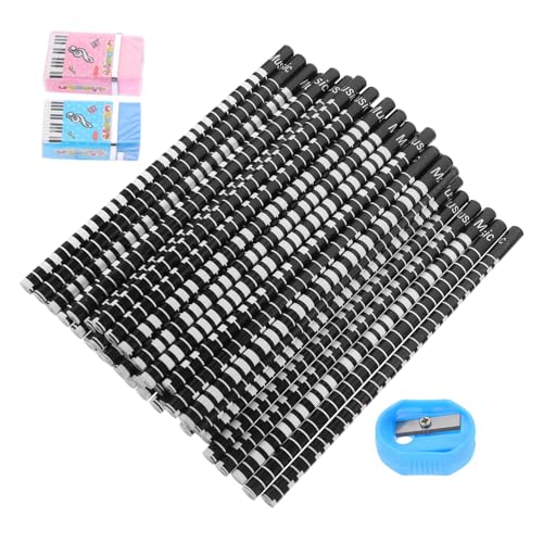 KAILIKETIY 36個 ピアノ音楽テーマ グラファイト筆 絵画 スケッチ 筆記用 小学生向け賞品 用持ち運び便利で疲れにくい設計