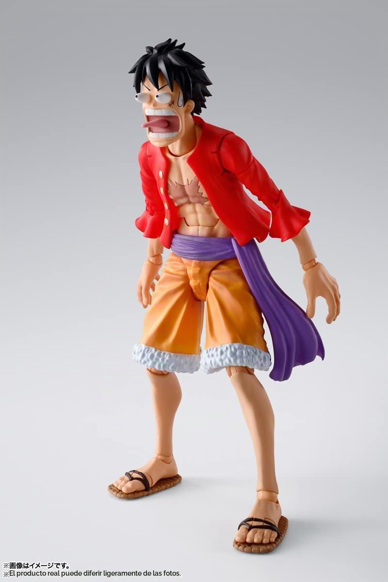 TAMASHII Nations - Figura de acción de One Piece Monkey.D.Luffy - Rai en Onigashima, Bandai Spirits S.H.Figuarts