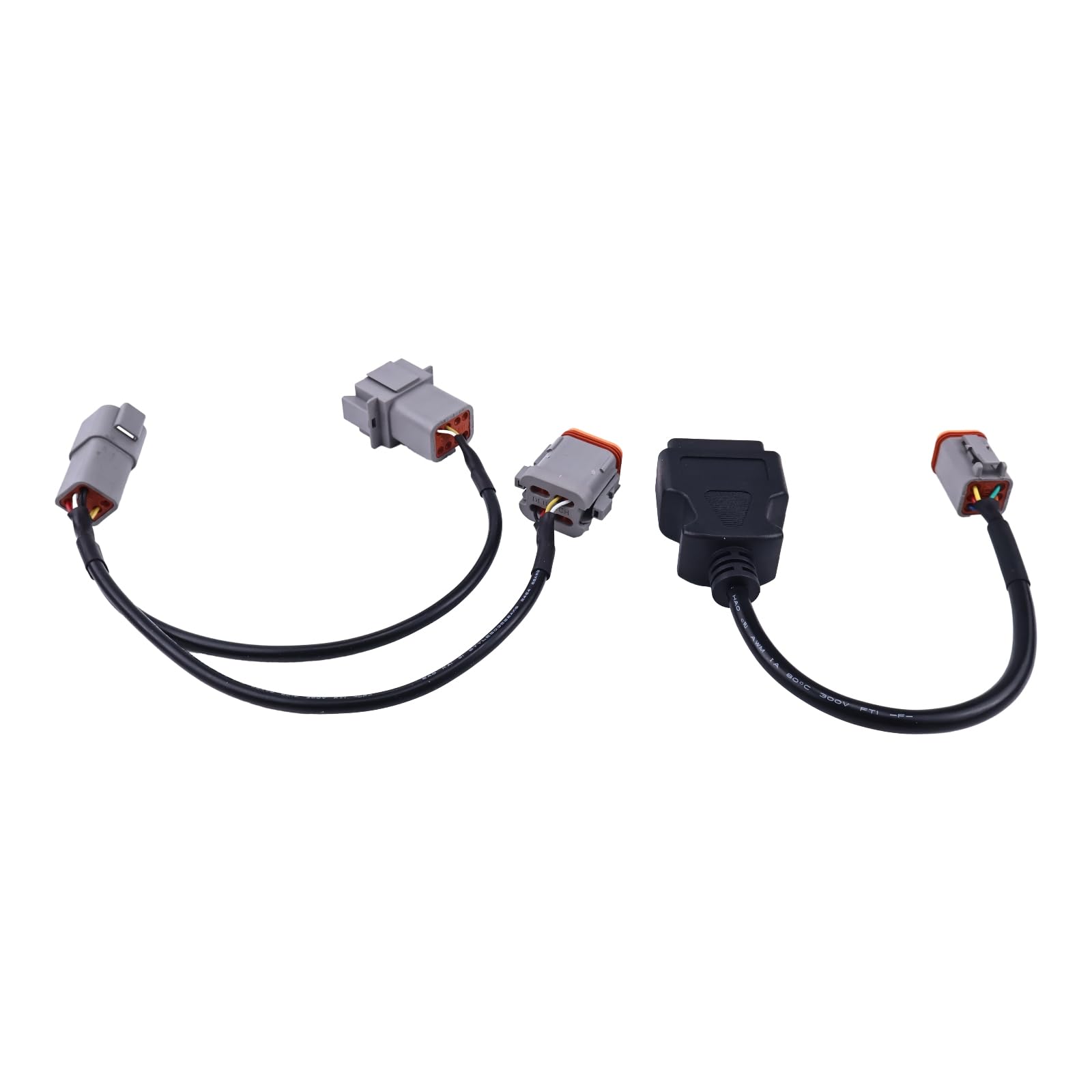 HOLDWELL OBD2 Marine Engine Diagnostic Connect 6 pin 8 pin Cavo 21EN-32360 21EN-32380 Compatibile con Volvo Vocom Vodia Scanner Tool Adapter Anche per Penta Cable e Vodia 5 Truck Industrial Parts