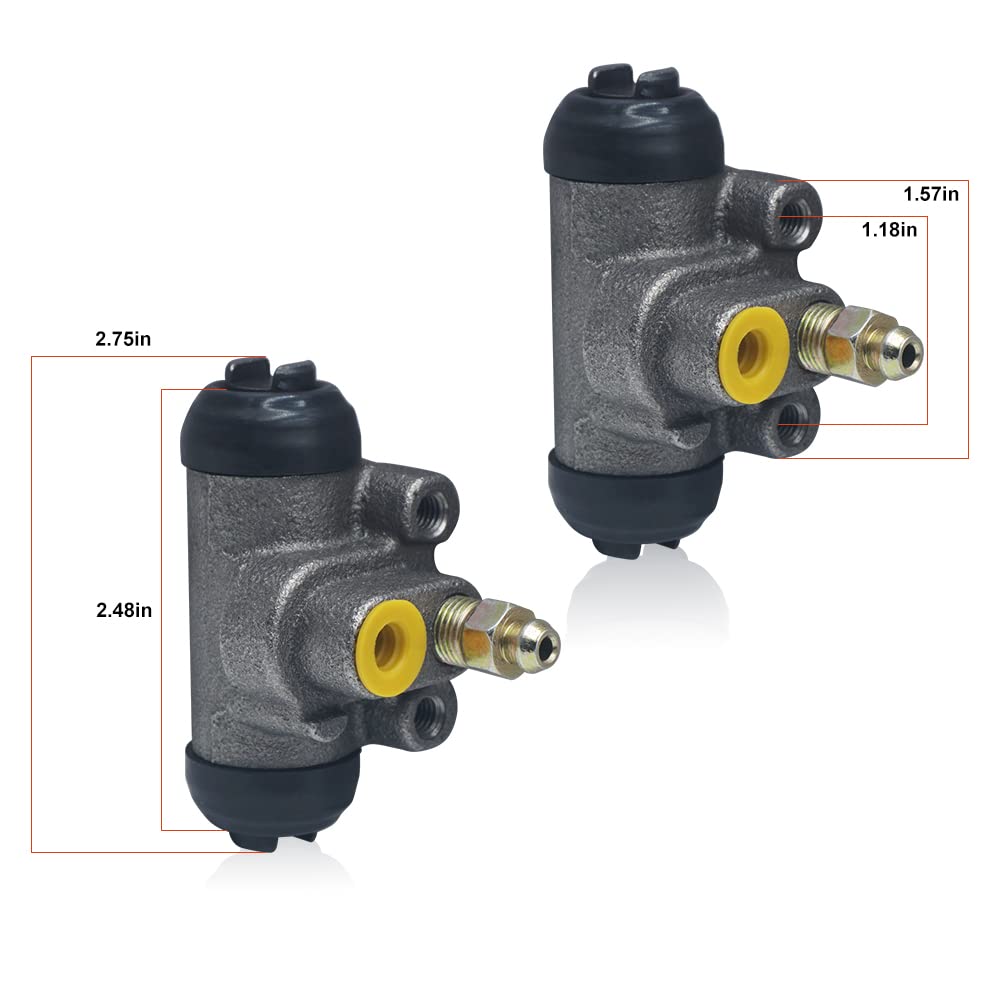 Front Brake Wheel Cylinders For Suzuki QuadRunner 250 King Quad 250 300 LTF LT - Foto 4