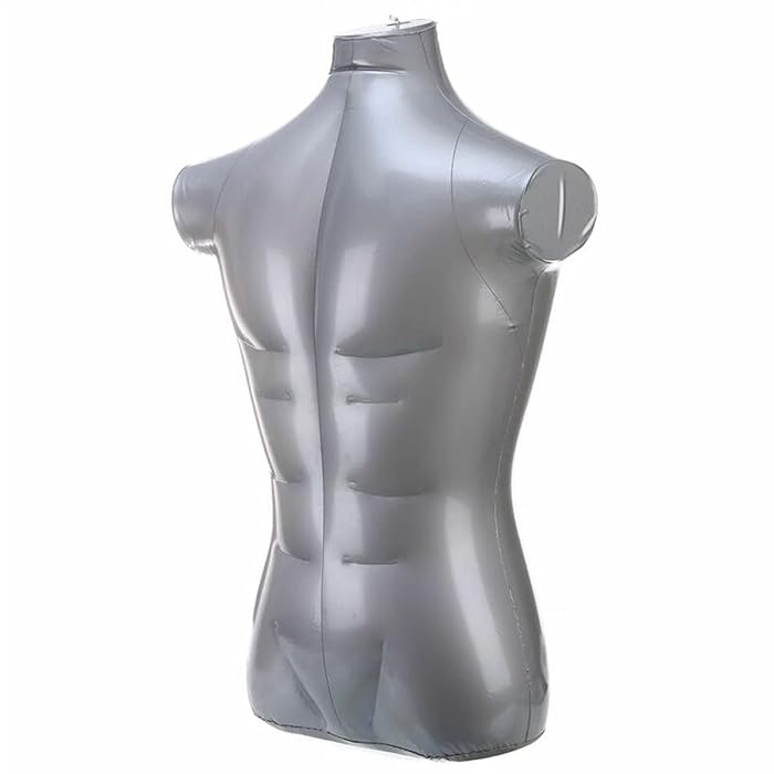 Buy DALIZHAI777 Mannequin Torso PVC Male Half Body Mannequin Inflatable