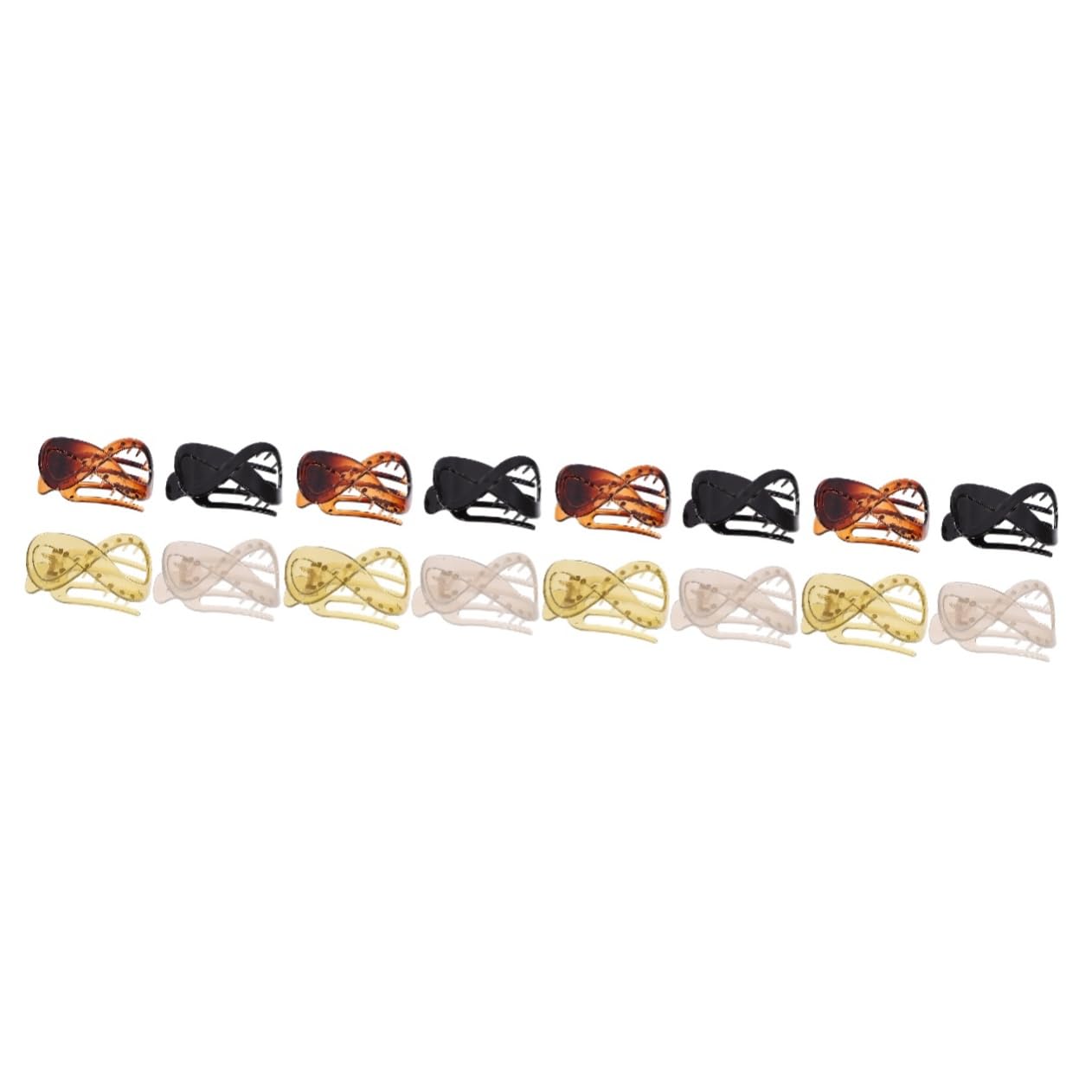 Beavorty 16 Pz molletta hairdo barrette hair pin Stile forcina mollette per stoffa hairpin mollette per alla francese fermagli per piatti fermagli per francesi PC