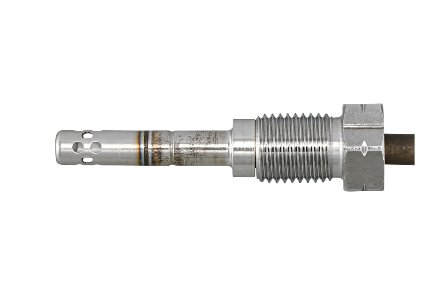 Sensor, temp. gas escape - 2polos - atornillado - Cable: 606mm