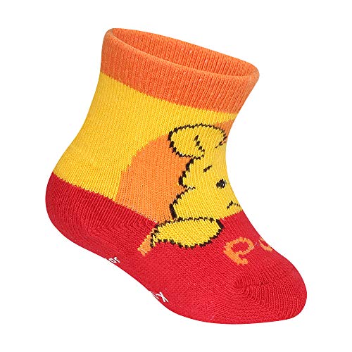 Image of Supersox Regular Disney Socks for Babies, Made with Breathable, Anti Odour & Moisture Absorbent Combed Cotton with a Extra Durable Welt, Ideal For All Day Wear (Pack Of 3)