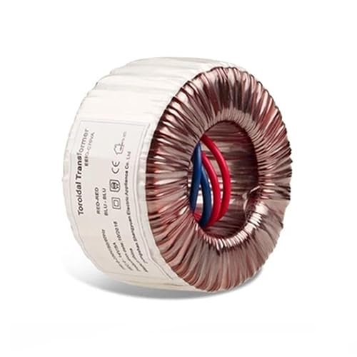 ATO Transformador toroidal de 150VA, transformador toroidal estable monofásico,230 V CA a 2 * 40 V, transformadores toroidales de potencia, para