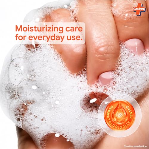 Image of ITC Savlon Moisture Shield Germ Protection Liquid Handwash Refill Pack 1.3L | 99.9% Germ Protection | 90% Natural Origin Ingredients | Family Size Refill Hand wash | Value Pack