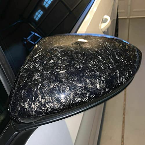Couverture de rétroviseur en carbone forgé pour Golf 7 MK7