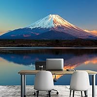Wall Mural Beach and Blue Sea Removable Self-Adhesive Wallpaper Wall Decoration for Bedroom Living Room - 66x96 inches