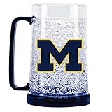 Sports Images, Inc. Michigan Wolverines Single Crystal Freezer Mug from Duckhouse