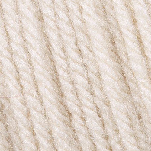 Image of Caron One Pound Solids Yarn - (4) Medium Worsted Gauge 100% Acrylic - 6 oz - Off White - For Crochet, Knitting & Crafting