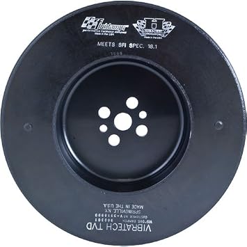 Fluidampr - Dodge Cummins 5.9L 1998-2002 24V Steel Internally Balanced Damper (960301)