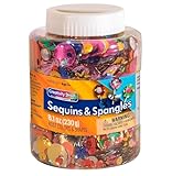 Chenille Kraft Sequins  and  Spangles Shaker Jar