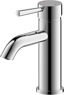 Ultra Faucets UF36500 Euro Collection Bathroom Faucet, Single-Handle Lavatory Faucet,Polished Chrome