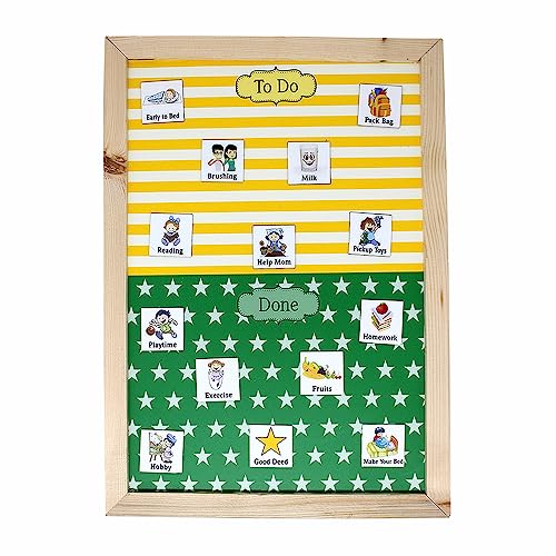 The Rosette Imprint Magnetic Chore Organiser / Daily Activity Planner / Responsibility...