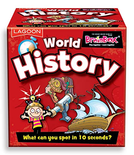 The Lagoon Group 1706 Mini Tabletop Brainbox World History, Nylon/A
