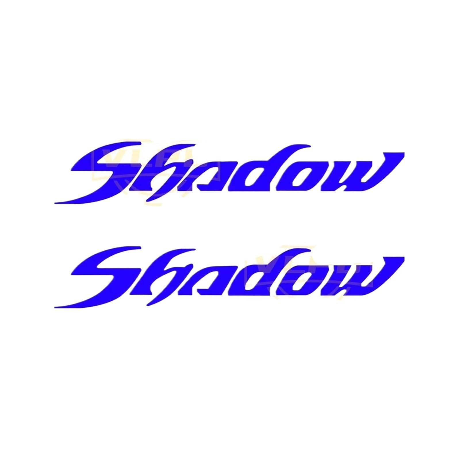 Decoration for Honda Shadow 750 VT 125 600 VT125 VT600 VT750 VT1100 1800 VTX Glow Stickers Waterproof Reflection Decals(Blue)