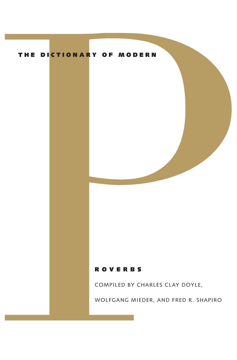 Dictionary of Modern Proverbs