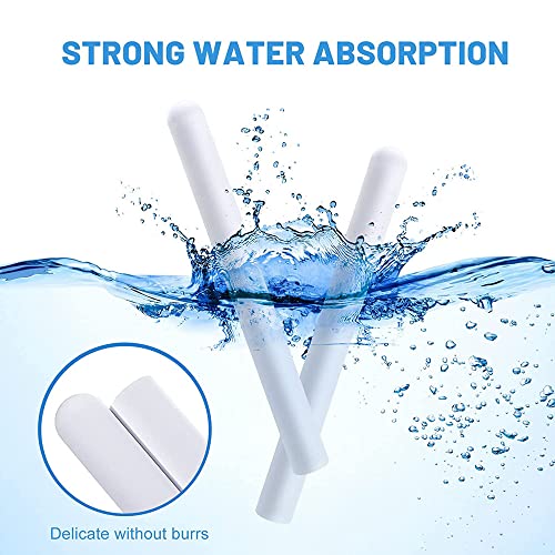 Image of 5x Drying Stick Water Dry Rod Sticks for Silicone Toys Desiccant Flesh Light Dryer Absorption Stick Moisture Cleaner for Storage Room Humidity Control+Box(Smooth 5.6x0.55 Inches)