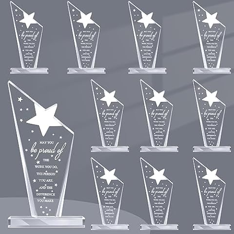 Bucherry 10 Pcs Employee Appreciation Awards Cover