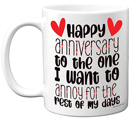 Stuff4 Cute Mug for Him Her, The One I Want to Annoy