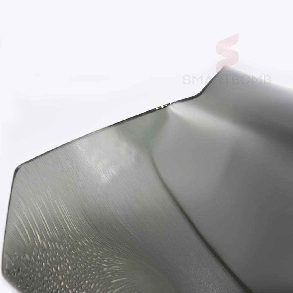 Parabrezza paravento windshield windscreen screen bubble double fumè NERO R 1200 GS 1200 GS LC ADV R 2013-2018 1250 GS 2019-2024 STD ADV