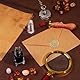 25 Stück Siegelwachs Gold Wachssiegel Selbstklebend Antike Golden Wachsdruck Aufkleber Vintage Wax Seal Siegelaufkleber Eukalyptus Umschlagwachssiegel Für Hochzeitseinladung Geschenkverpackungen