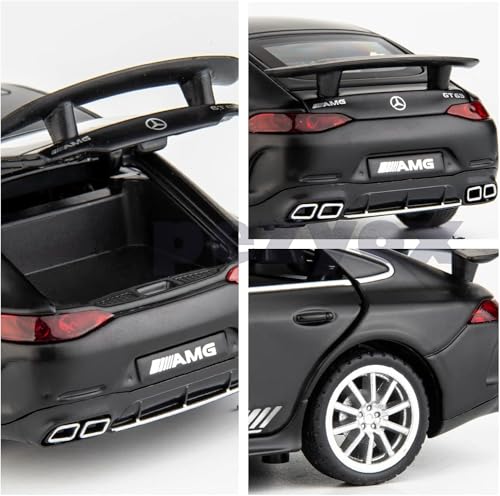 Image of Model Car 1 /32 Benz AMG GT63 Alloy Diecast Collectible Pull Back Toy Car with Light and Sound Toy Vehicle for Adult Boys Birthday Gift (Black)