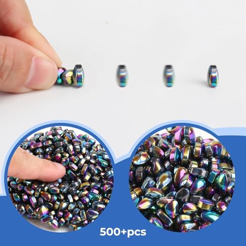 Magnete Bunt Steine 610Pcs Fidget Toys Geschenk Teenager Magnetsteine Spiel Anti Stress Autismus Spielzeug Erwachsene Coole Sachen Geschenke für Jugendliche Jungs Mädchen 11 12 13 14 15