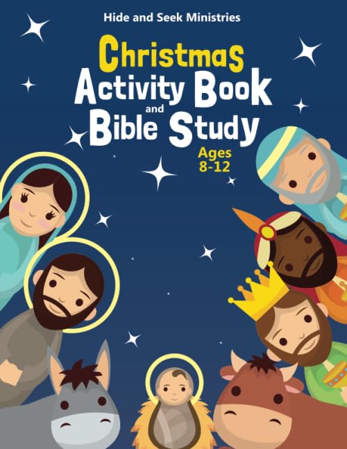 Christmas Activity Book and Bible Study (Ages 8-12)