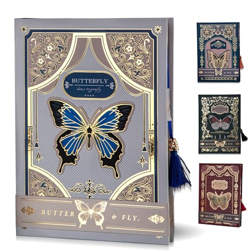 JanYoo Notizbuch A5, 224 Seiten Lined Vintage Journal Notebook Reisetagebuch,Notizheft mit Lesezeichen für Männer, Frauen, Schule, Büro, Künstler Schreiben (Weiß)