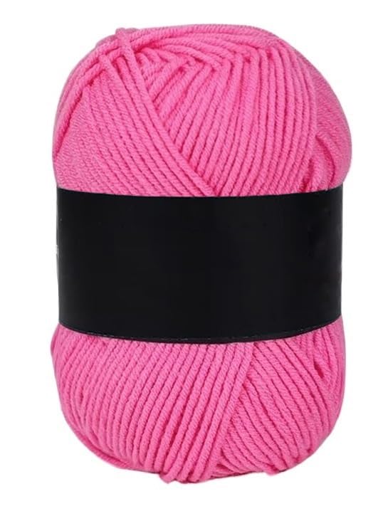Fil de coton pour crocheter des amigurumis doux lot de 5 pelotes de 50g en maille moyenne