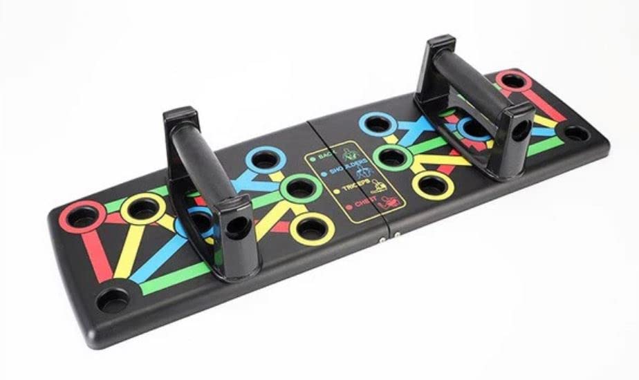 FRILL Pushup Board, Pushup Board For Men, Push Up Bar, push up stand, Pushup Bars, Gym Equipment Excersing Equipment, Chest Workout Equipment Set Of 1. (Black) (B0C58DVN1L) Amazon Price History, Amazon Price Tracker