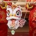 Chinese New Year Lantern Kit - Lion Dance Holiday Decoration, Spring Festival Lantern with DIY Assembly for Party School Restaurant Home Parade Living Room Bedroom Study Craft Lovers
