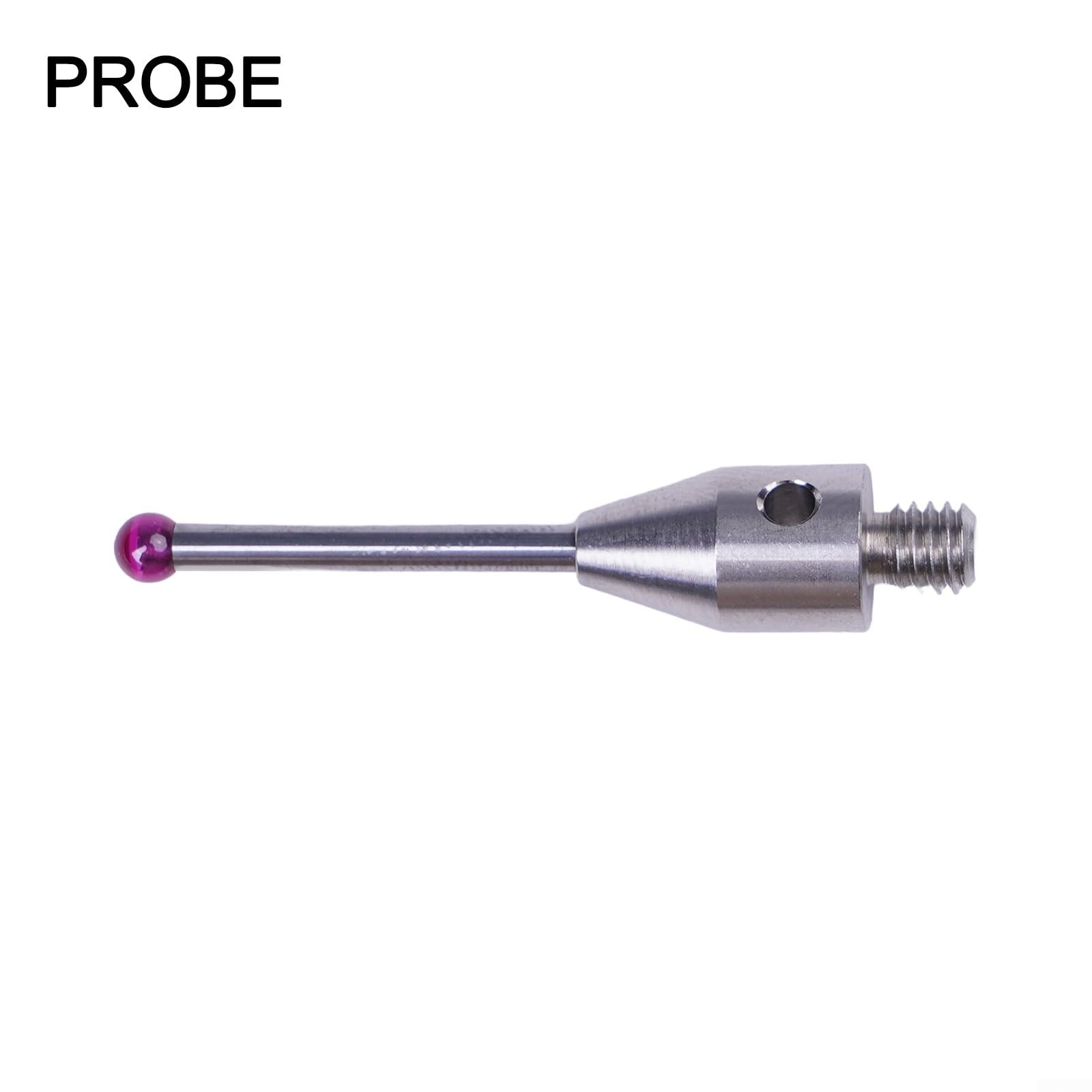 WP-500 V6 Anti-Roll-3D für Kantenfinder-Sonde für CNC-Fräsmaschinen – X±Y±Z Berührungserkennung, IP56 bewertet, NPN-NO-Ausgang, 135 × 112 × 61 mm Metallwerkzeug (Sonde)