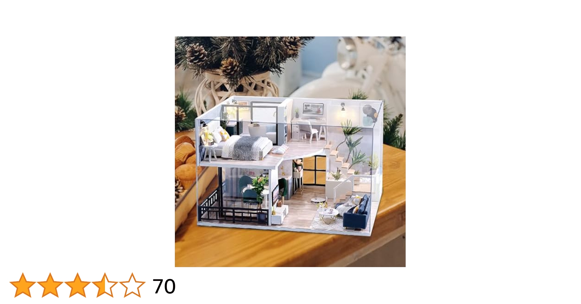 Amazon | sofiey ドールハウス 手作りキットセット ミニチュア