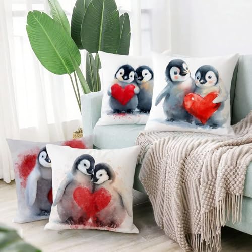 Housse coussin 35x35 lin taie oreiller lavable machine maison - 3