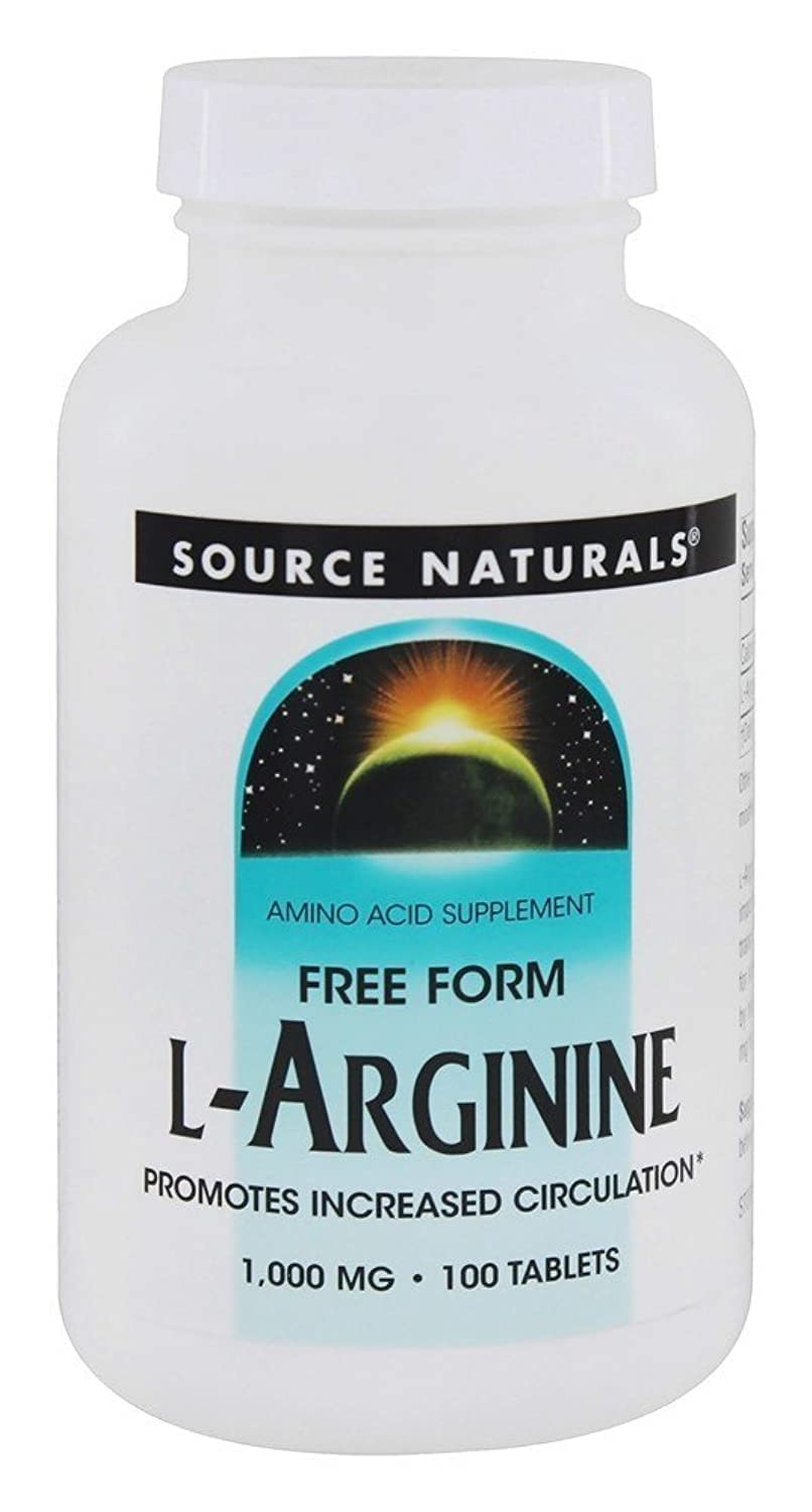 Source Naturals L-Arginine 1000mg 100 Tablets