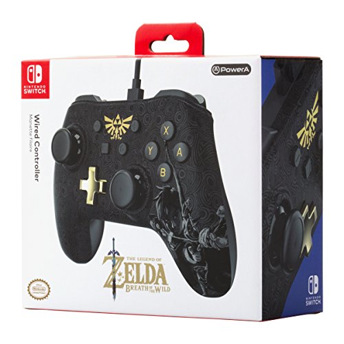 PowerA Wired Controller for Nintendo Switch - Zelda: Breath of The Wild